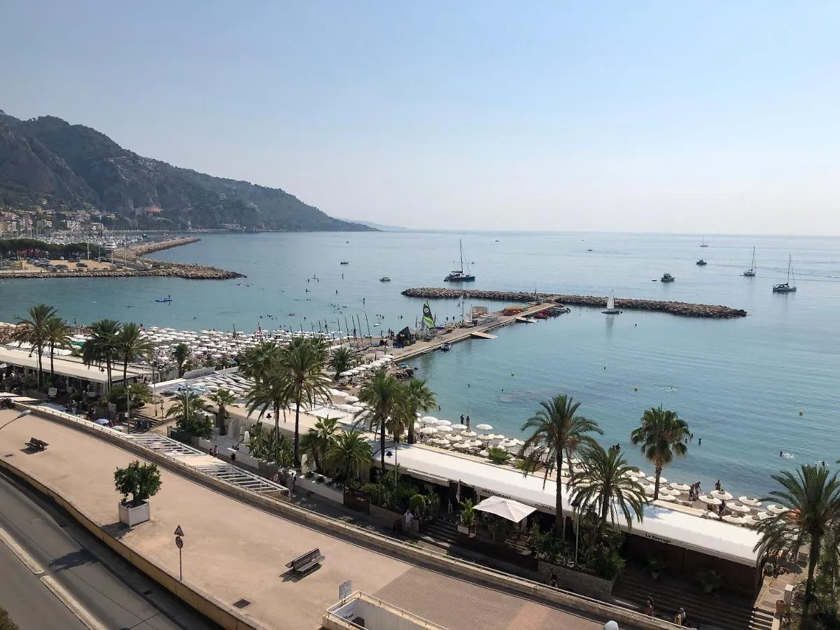 APPARTEMENT TERRASSE VUE MER Sea view terrace apartment Etoile de Mer Menton