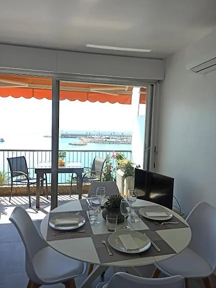 APPARTEMENT TERRASSE VUE MER Sea view terrace apartment Etoile de Mer Menton